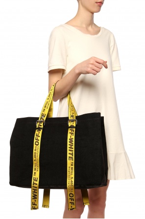 Shoulder bag with decorative handles, zdjęcie 2 Shoulder bag with decorative handles od Off White
